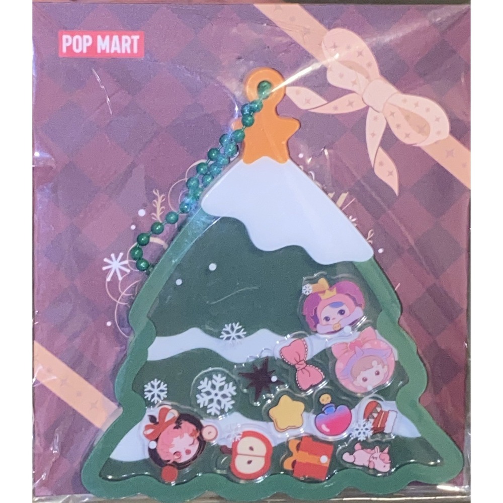 Pop Mart Apple‎ of My Eye Series Acrylic Pendant Christmas Tree - New